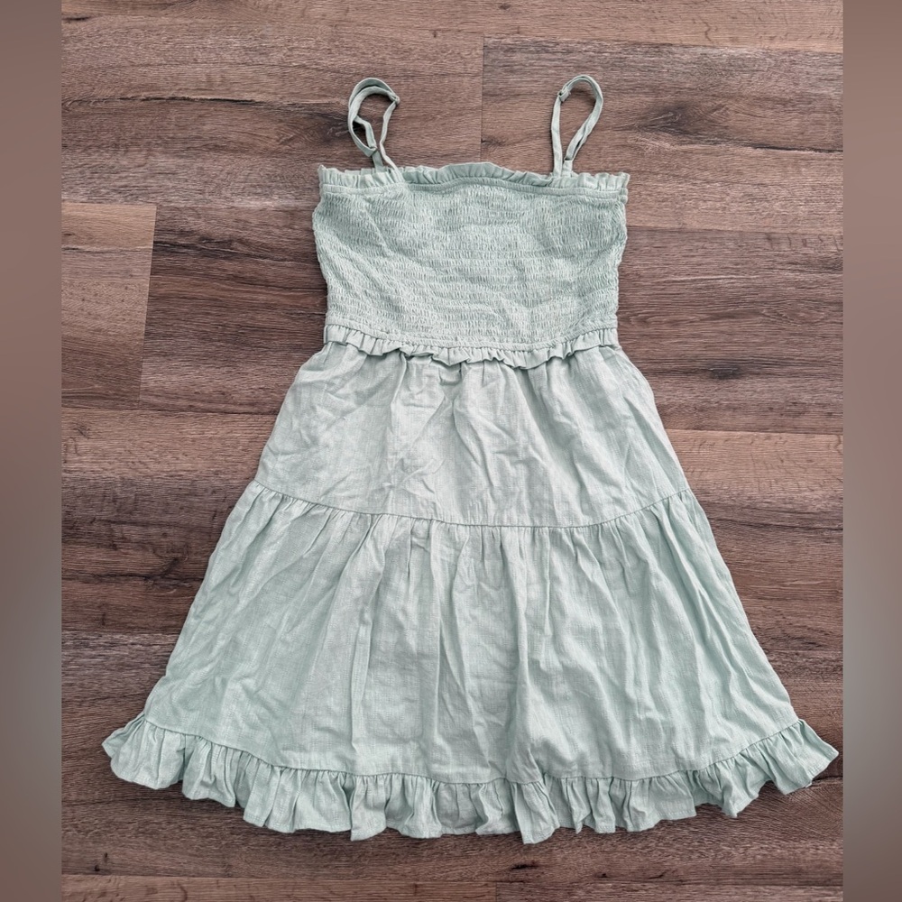 Judith March Ivy Smocked Mini Dress